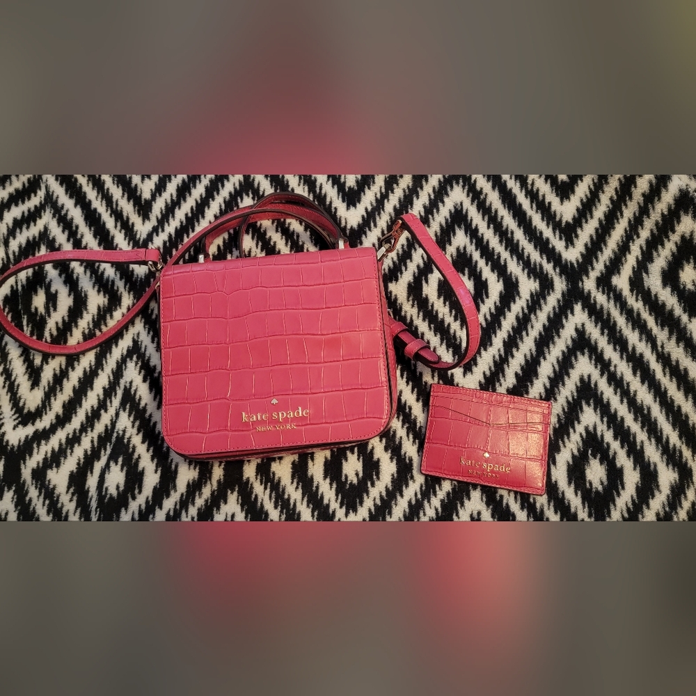 Kate Spade Pink Crossbody Bag